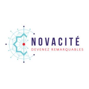 Logo du label Novacité, accordé à Elistair pour ses solutions innovantes.