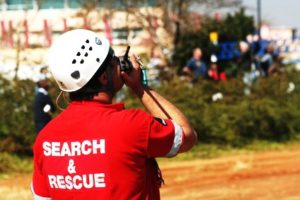 Drone tether for first responders