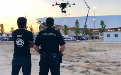 Spanish Police Chooses Elistair Drone Tether for the UEFA Champions League