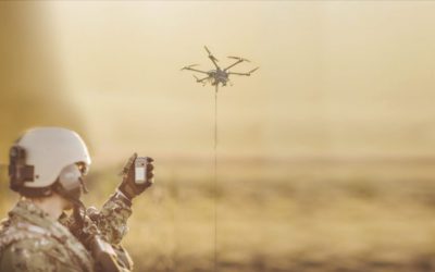 Tactical communications: the role of tethered drones