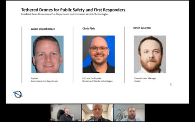 Security Drones for Public Safety and First Responders missions