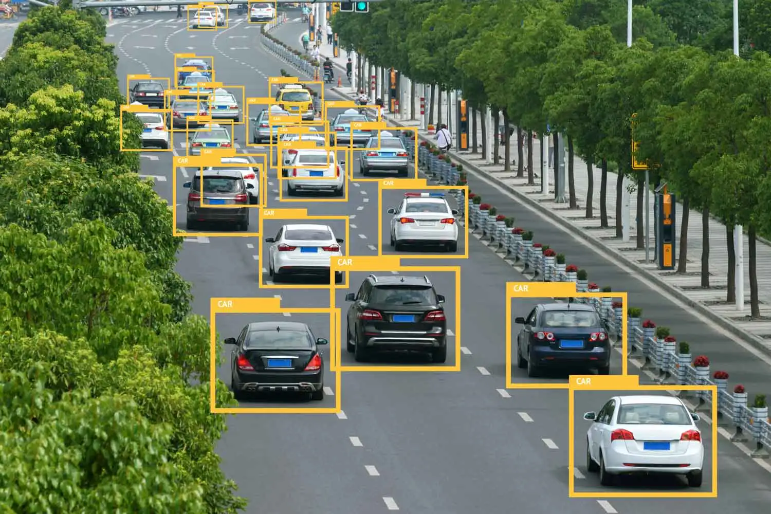 Traffic monitoring with drones