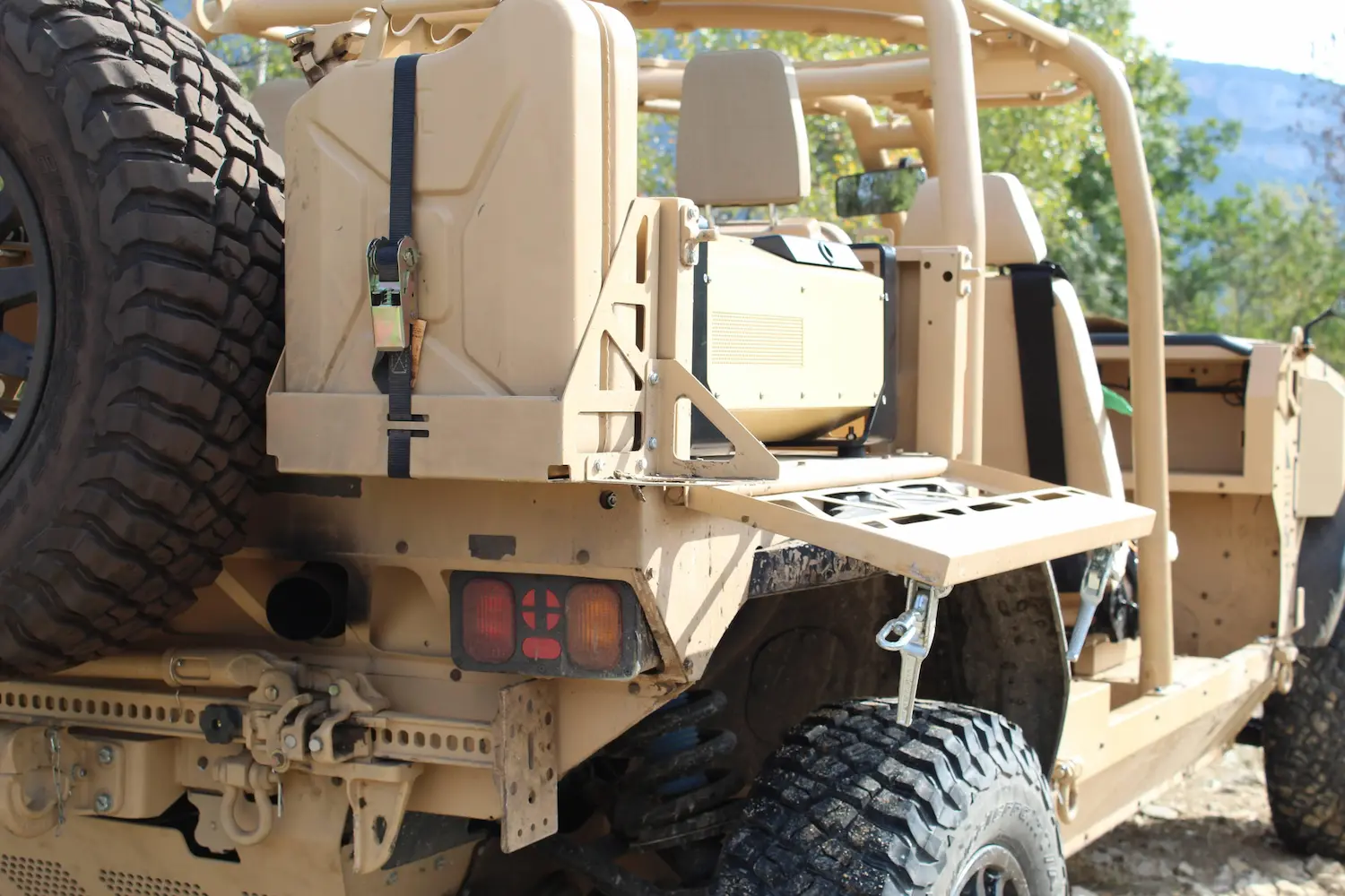 Safe-T 2 integrated in a vehicle