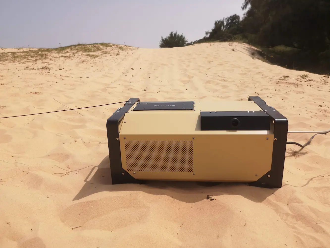 Safe-T 2 operated in the desert