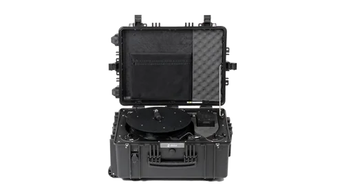 Ligh-T-4-tethering drone station Station filaire Ligh-T dans sa valise durcie
